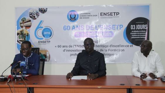 Ucad : L’ENSETP souffle ses 60 bougies et lance le chantier du Sénégal 2050…