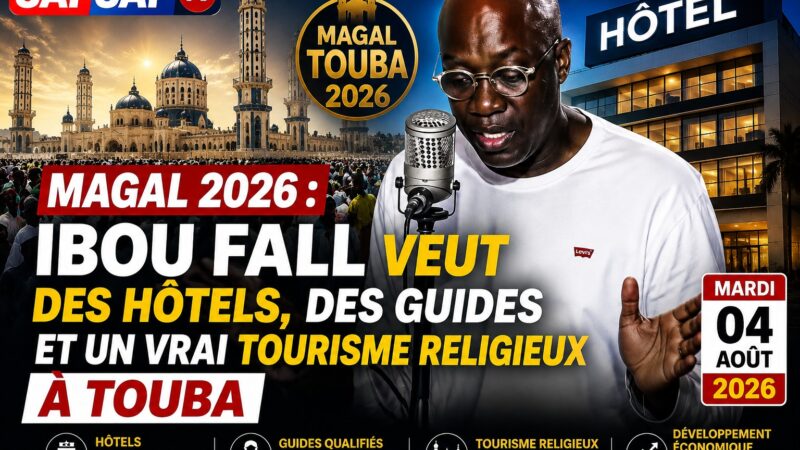Magal 2026 : Ibou Fall veut des hôtels, des guides et un vrai tourisme religieux à Touba (Vidéo)