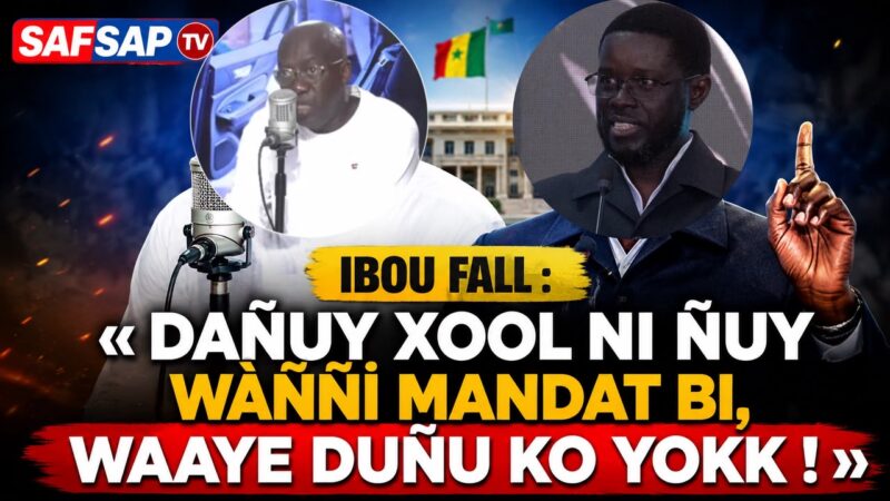 Ibou Fall : « Dañuy xool ni ñuy wàññi mandat bi, waaye duñu ko yokk ! » (Vidéo)