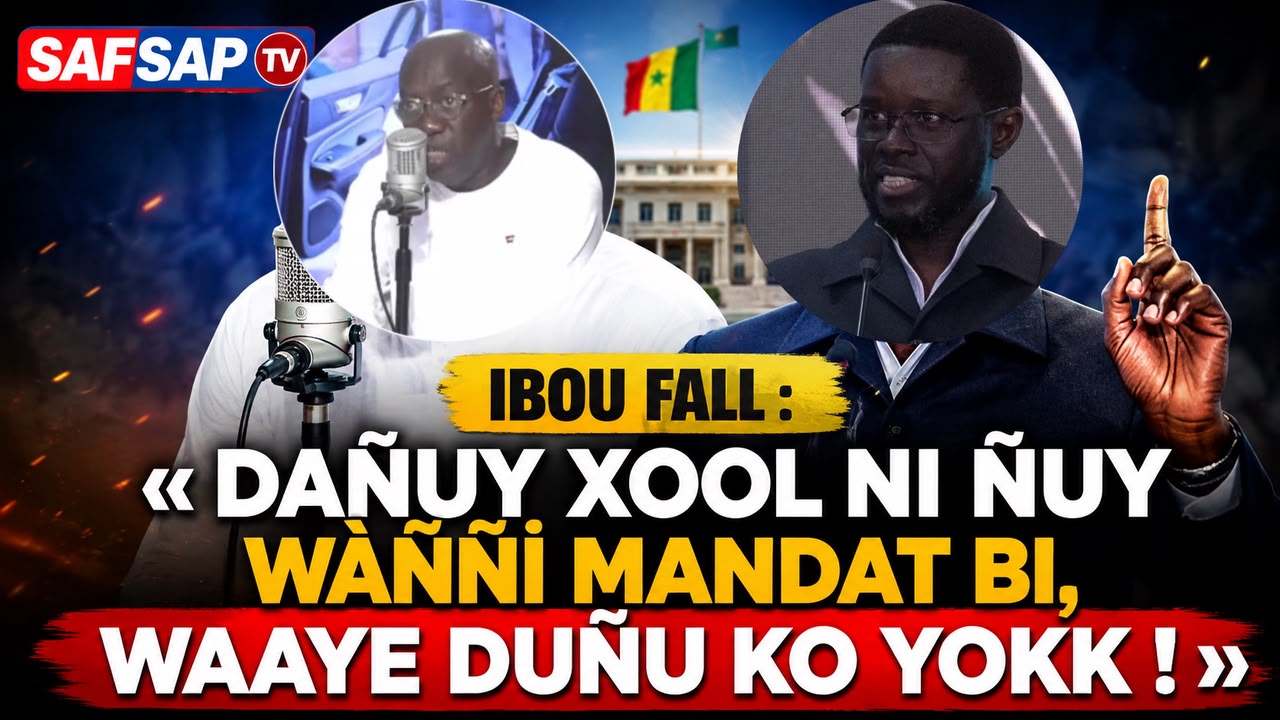 Ibou Fall : « Dañuy xool ni ñuy wàññi mandat bi, waaye duñu ko yokk ! » (Vidéo)