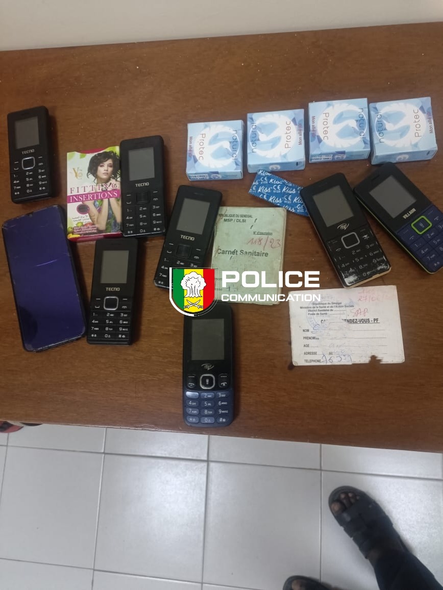 Golf Sud : dix téléphones, des préservatifs et des contraceptifs… la police démantèle un présumé réseau de prostitution