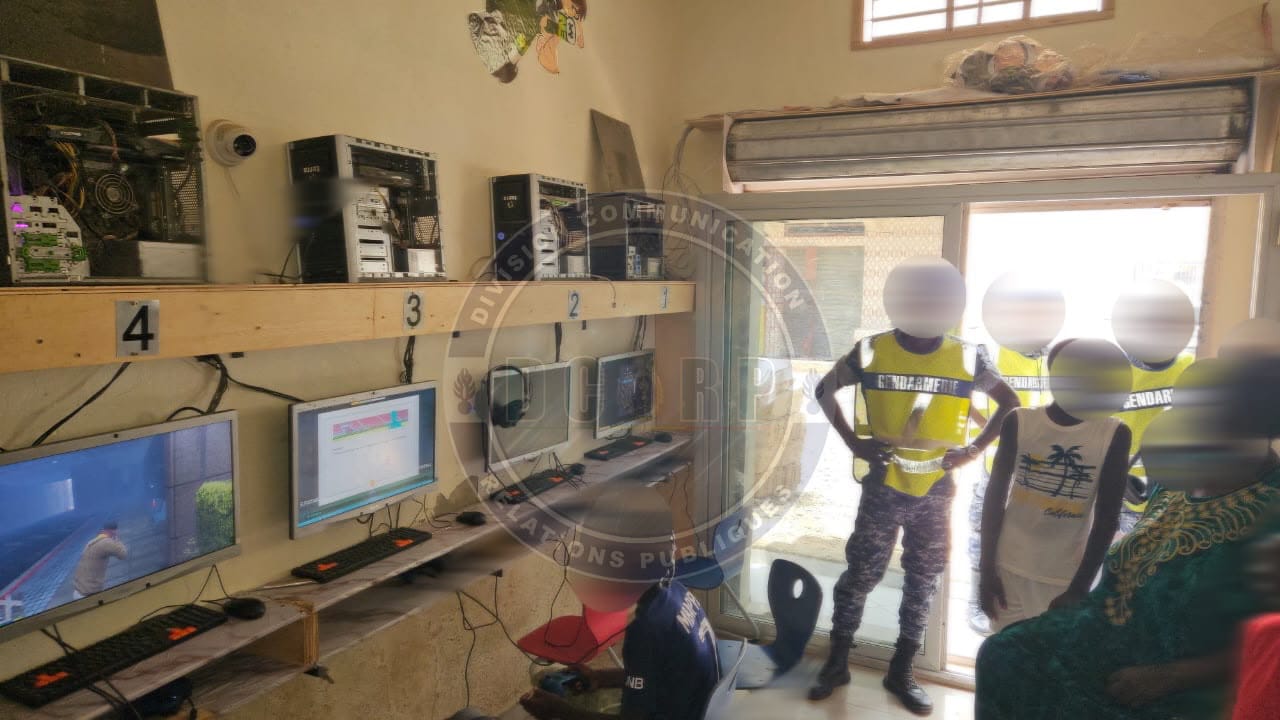Keur Massar : La gendarmerie démantèle une salle de jeux de hasard après des plaintes des riverains