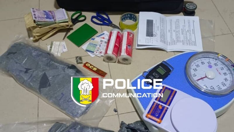 Dakar : 1,070 kg de cocaïne saisis, trois suspects arrêtés par l&rsquo;OCRTIS