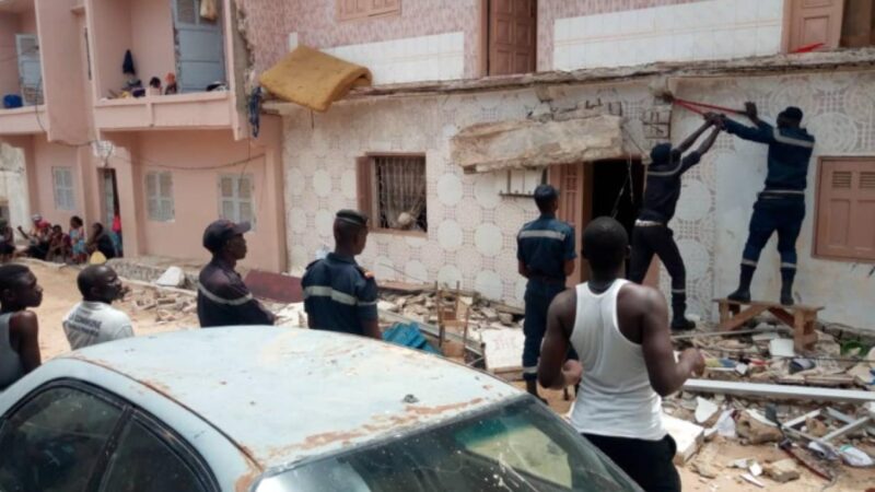 Ziguinchor : effondrement d&rsquo;une terrasse au quartier Kandé, un septuagénaire français blessé