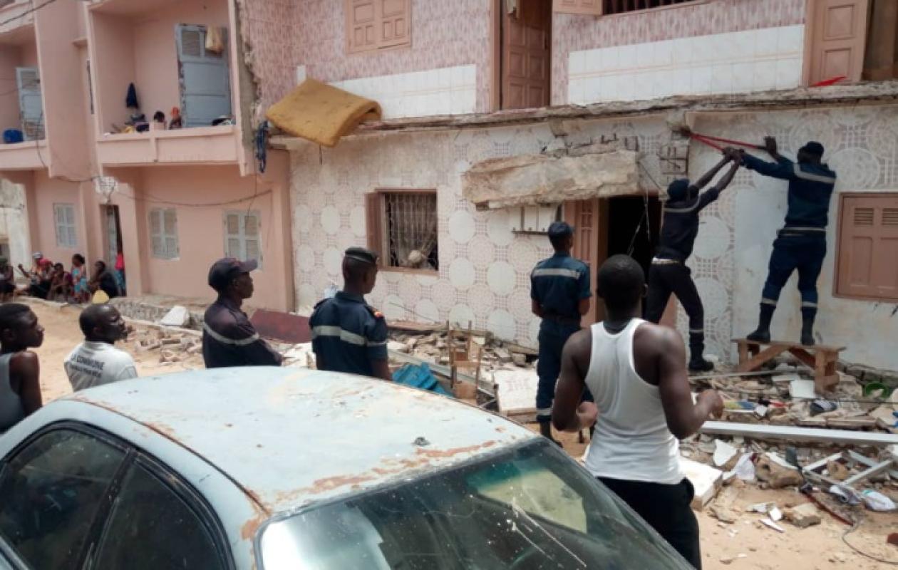 Ziguinchor : effondrement d&rsquo;une terrasse au quartier Kandé, un septuagénaire français blessé