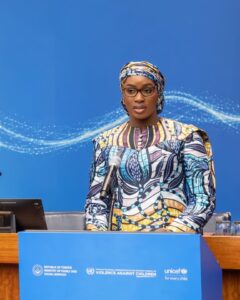 Marie Khône Faye à l’ONU : la Première Dame plaide pour la protection des enfants face au numérique
