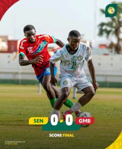 UFOA-A U17 : le Sénégal concède le nul face à la Gambie et garde la tête