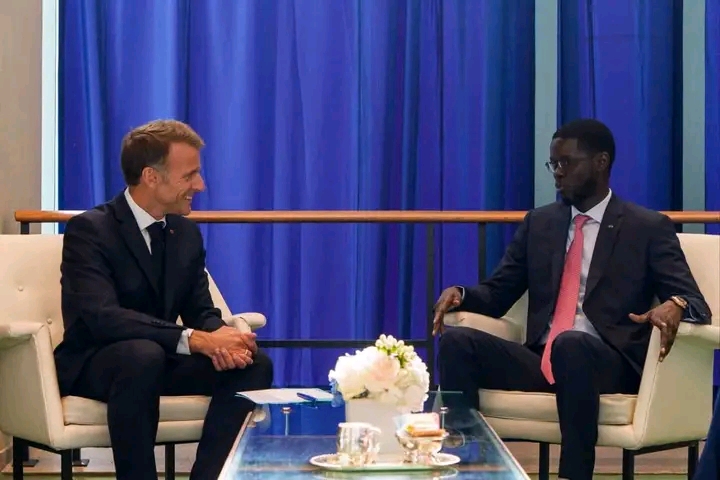 ONU : Diomaye Faye s’entretient avec Emmanuel Macron