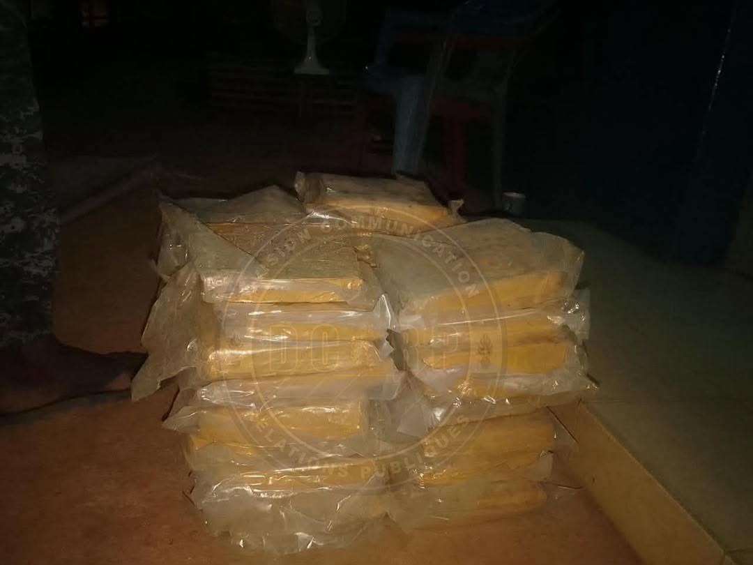 Kédougou : 33 kg de chanvre indien saisis par la gendarmerie