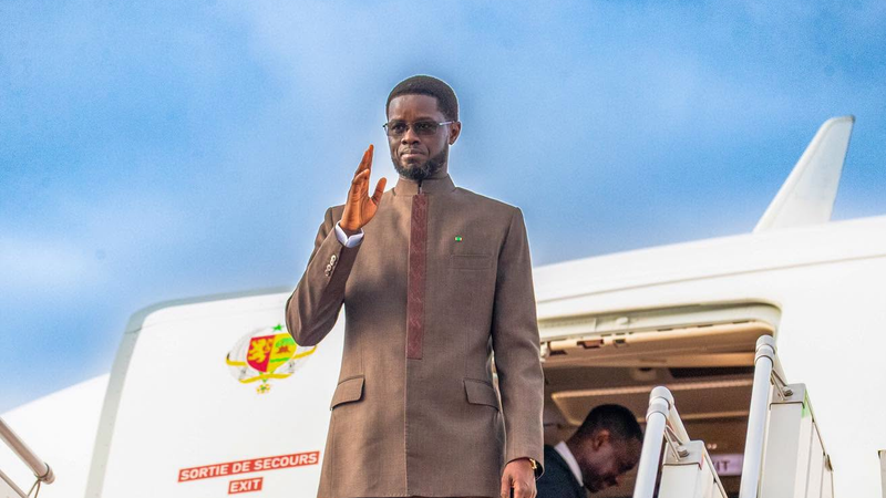 Partenariats économiques et financiers : Le Président Diomaye Faye a quitté Dakar pour Washington avant les Émirats arabes unis