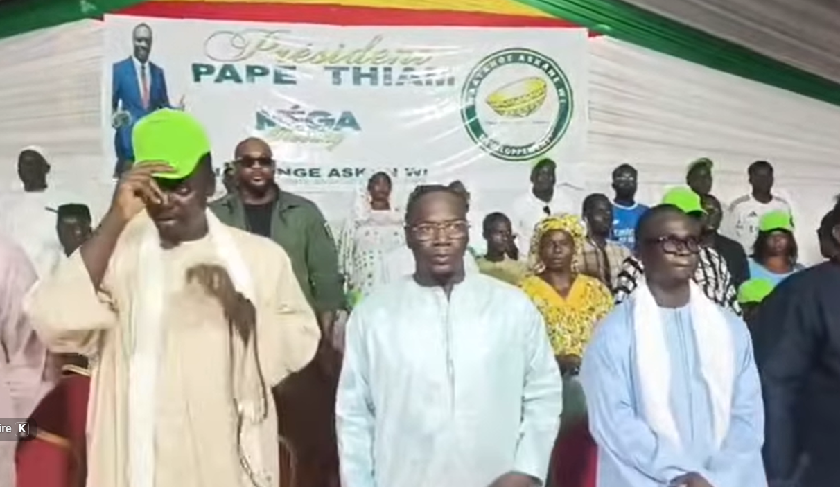 Diourbel : Pape Thiam frappe fort avec un meeting de confirmation …