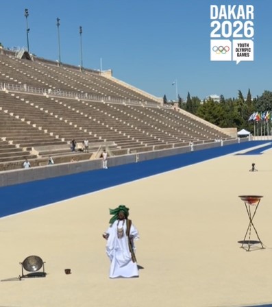 JOJ Dakar 2026 : La flamme olympique allumée à Athènes (Vidéo)