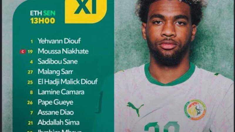 3-4-3, Malang Sarr et Ibrahim Mbaye: Vieira lance son plan anti-Éthiopie