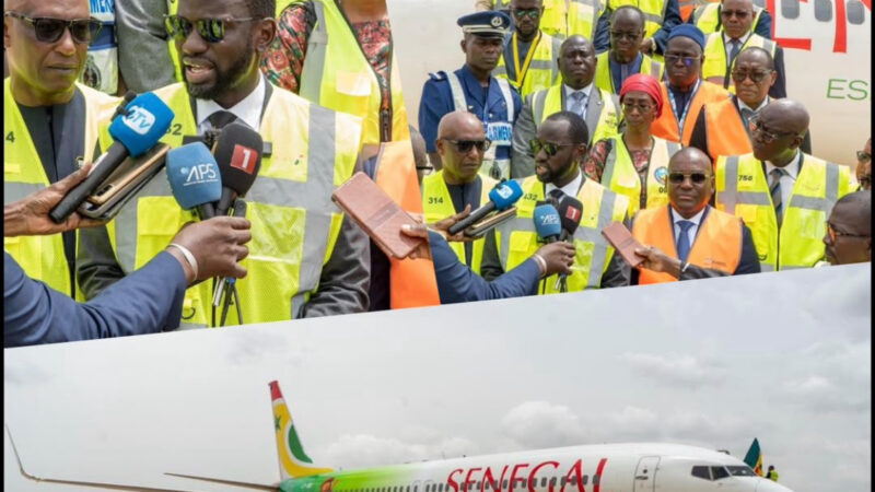 AIR SÉNÉGAL : Abdoul Ahad Ndiaye réceptionne le BOEING 737-800 « GOREE », une nouvelle étape dans le renforcement de la compagnie nationale et de la souveraineté aérienne du Sénégal  