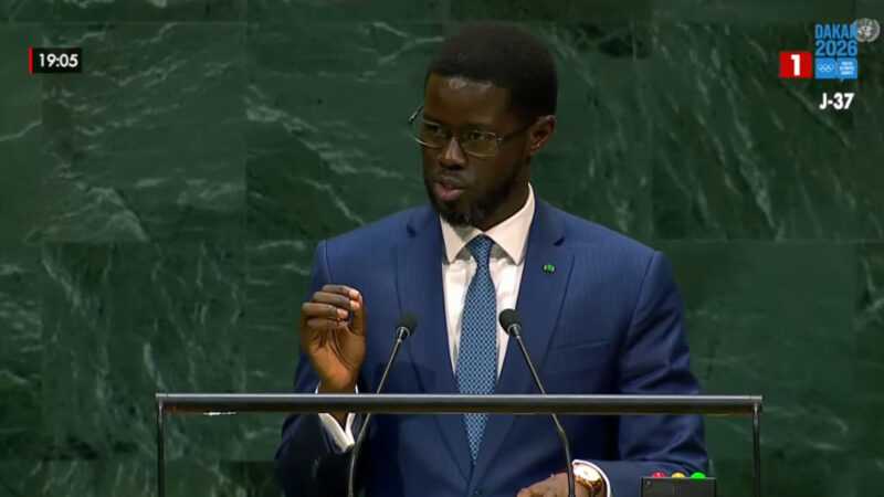 81e AG de l’ONU : Le président Faye sollicite le soutien à la candidature de Macky Sall