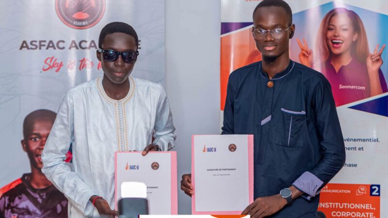 Diass : L’Académie de Football ASFAC signe un partenariat avec une agence de communication…