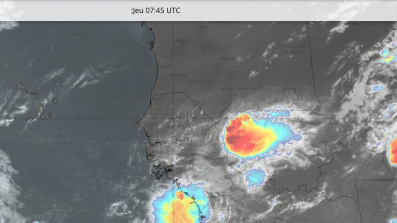 Météo : orages et pluies attendus ce matin dans le Sud-Est du Sénégal