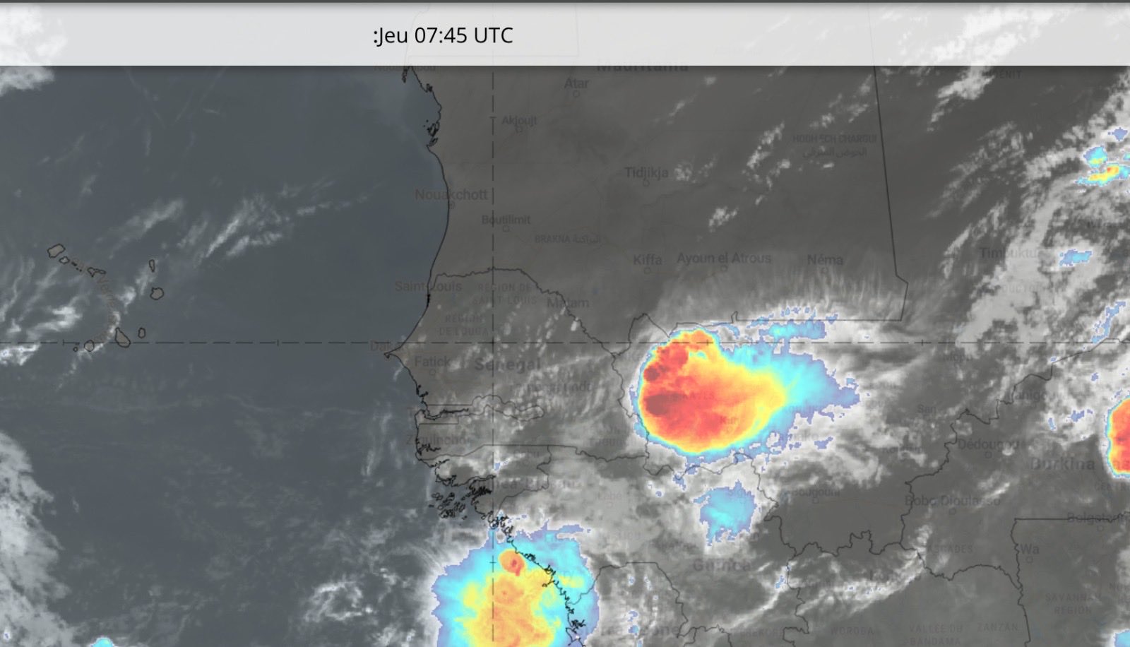 Météo : orages et pluies attendus ce matin dans le Sud-Est du Sénégal