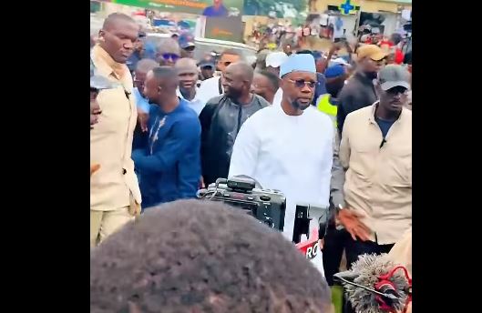 Bambali : l’accueil réservé à Ousmane Sonko(vidéo)