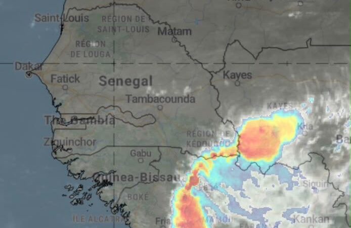 Pluies et orages attendus au Sud-Est, en Casamance, à Bakel et Matam ce week-end