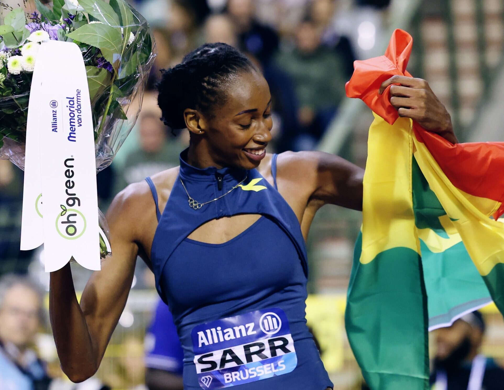 Athlétisme – Triple saut : Saly Sarr écrit l’histoire du Sénégal en remportant la Diamond League (Photos)