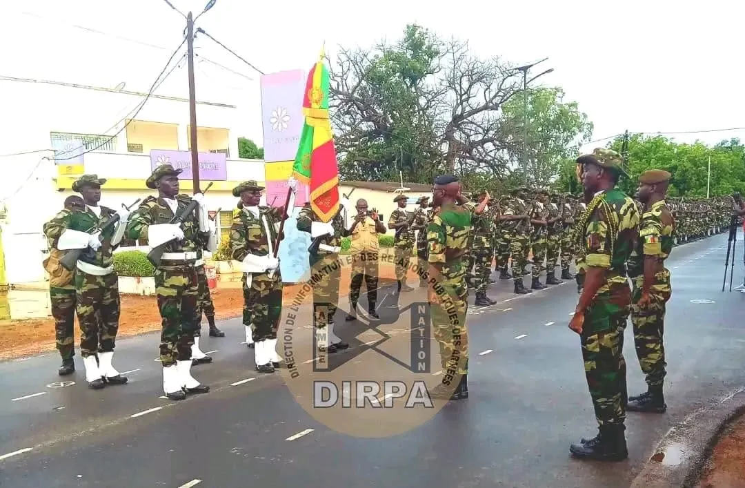 Gambie : 618 soldats sénégalais en partance après la remise du drapeau à Toubacouta
