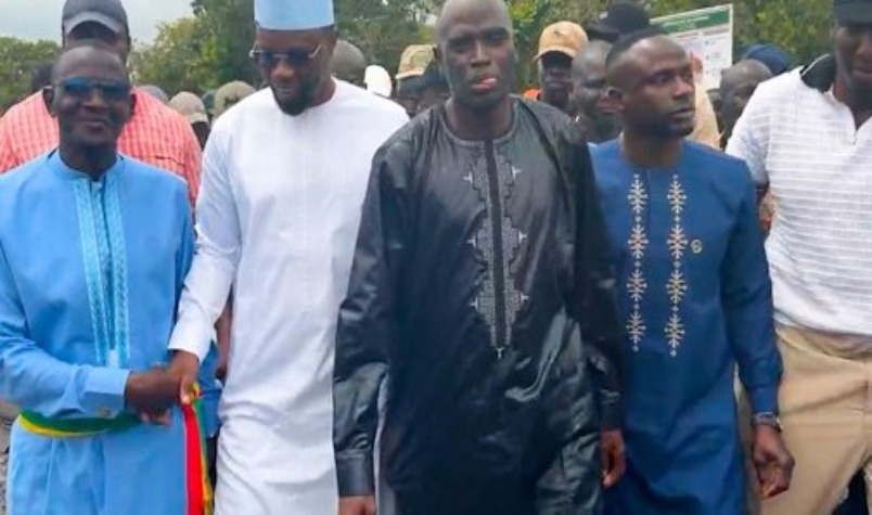 À Bambali, Ousmane Sonko taquine Sadio Mané sur une éventuelle candidature en 2029