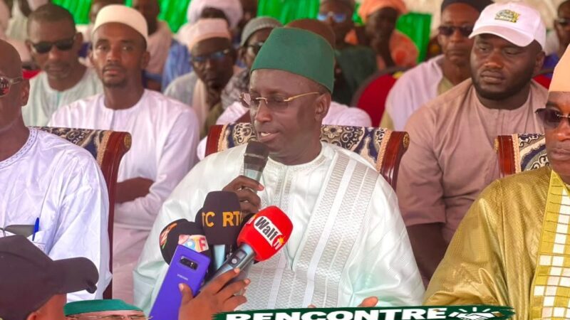 Barkédji : Ousmane Sow rejoint Kiiraay et porte les doléances de la commune