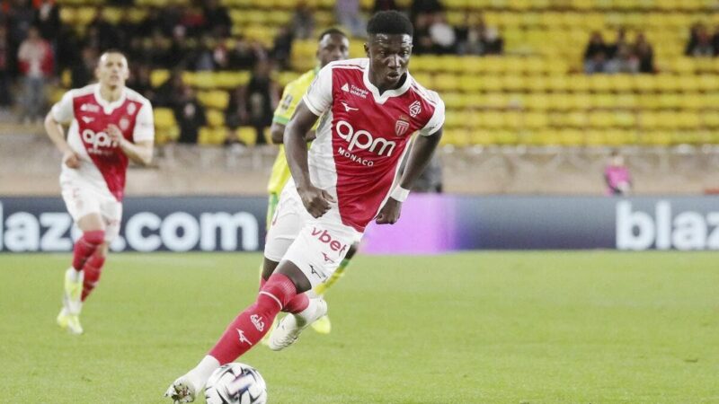 AS Monaco : Camara, Golovin et Minamino retenus face au PSG