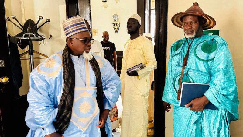 Thierno Amadou Ba poursuit sa tournée européenne avec un message de paix à Lodi