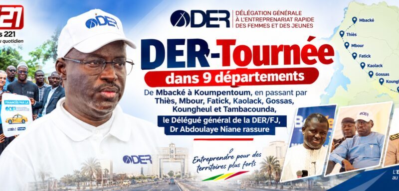 DER/FJ : la tournée d’Abdoulaye Niane a permis le financement de 278 groupements pour 578 millions FCFA