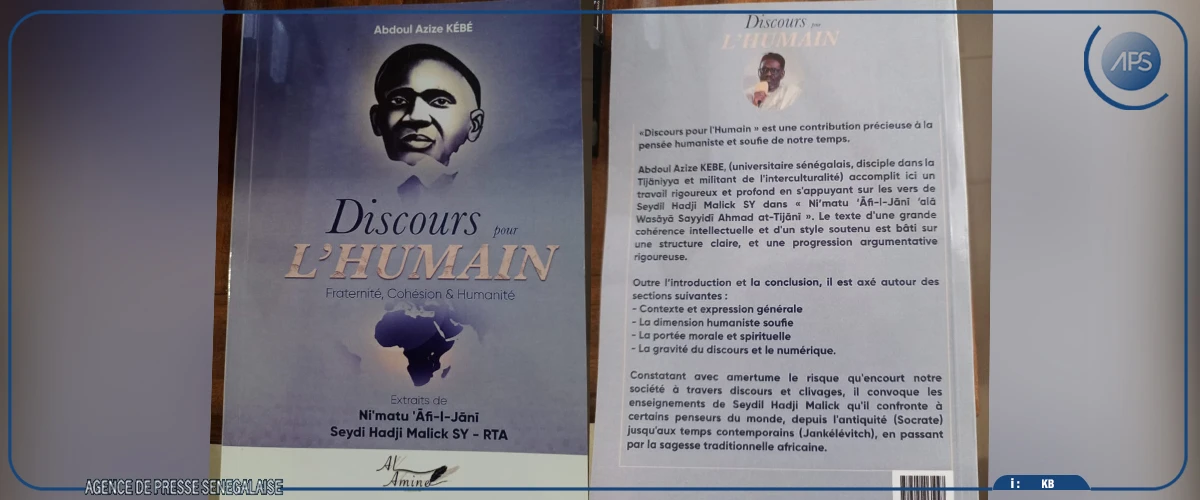 Abdoul Aziz Kébé publie « Discours pour l’humain » et appelle à l’humanité