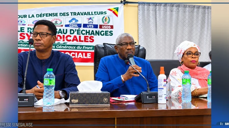 Le FSDT sensibilise les travailleurs de Kaolack avant la grève d’octobre