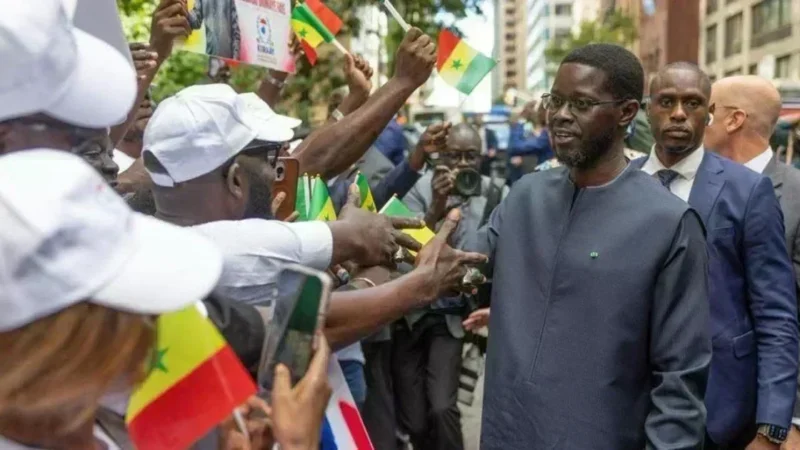 Bassirou Diomaye Faye accueilli aux États-Unis par Kiiraay avant la semaine de l’ONU