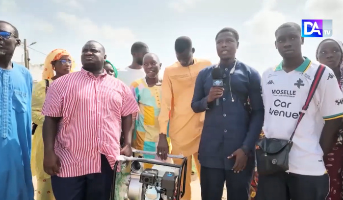 Inondations à Touba : Matar Diop met à disposition des motopompes et organise la distribution de vivres