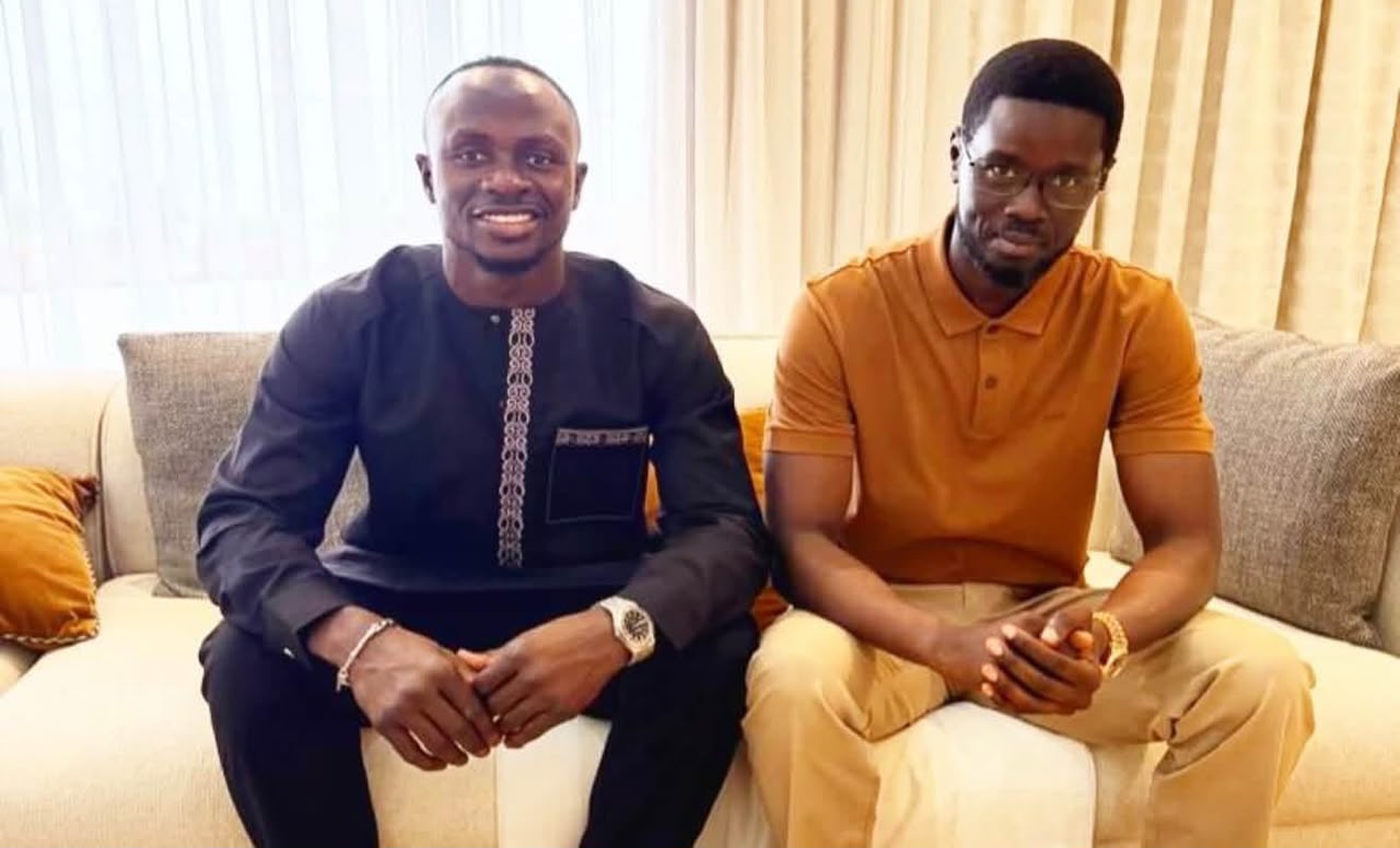 Sadio Mané reçu par Bassirou Diomaye Faye après la pose de la première pierre