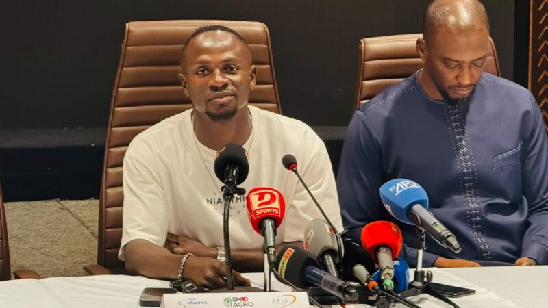 Sadio Mané présente à Dakar son projet de parc agro-industriel avec un investissement prévu de 11 milliards FCFA