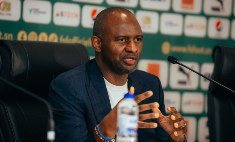 Patrick Vieira : trois premiers matchs pour tester ses choix tactiques avec le Sénégal