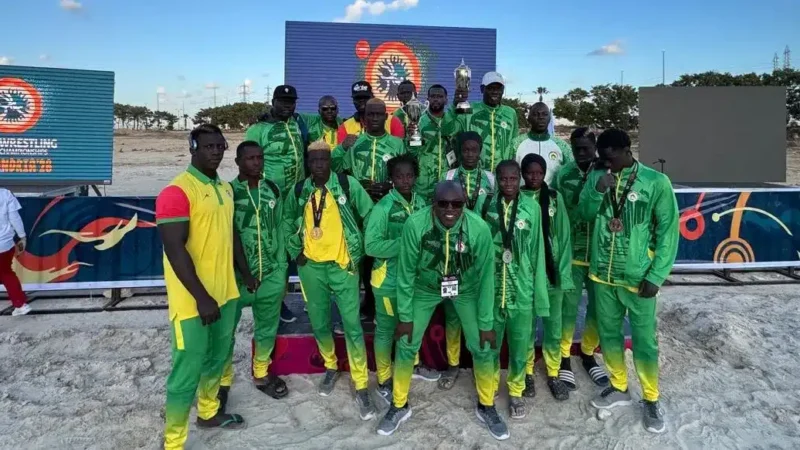 Bira Sène voit dans le beach wrestling une chance pour le Sénégal aux JOJ