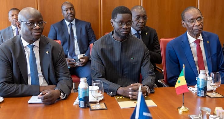 Washington : Diomaye Faye obtient une promesse de 300 millions de dollars