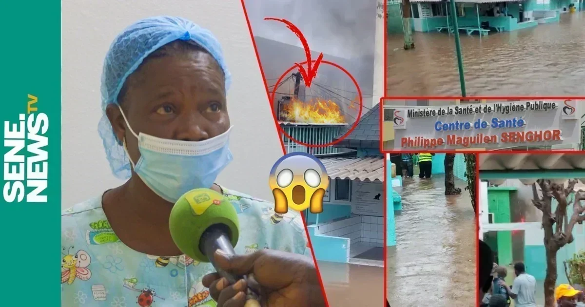 Hôpital Maguilen Senghor : les urgences transformées en consultations après 52 mm de pluie