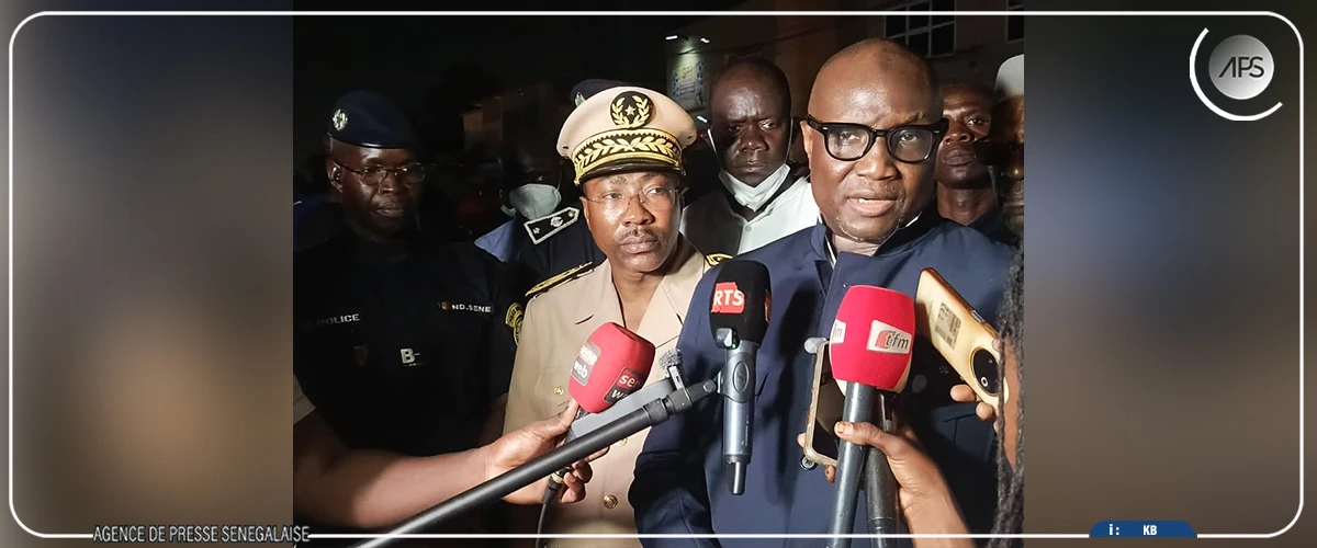 Mouhamadou Makhtar Cissé a supervisé le désencombrement nocturne à Dakar