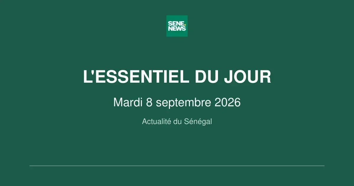 Sénégal : coupures d’électricité, réunion sur les prix et précisions sur les JOJ