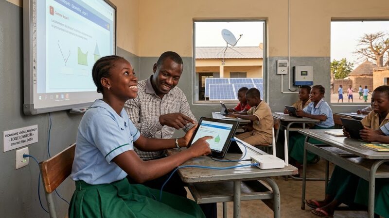 Sénégal : le gouvernement prévoit de connecter 6 888 écoles à l’Internet haut débit