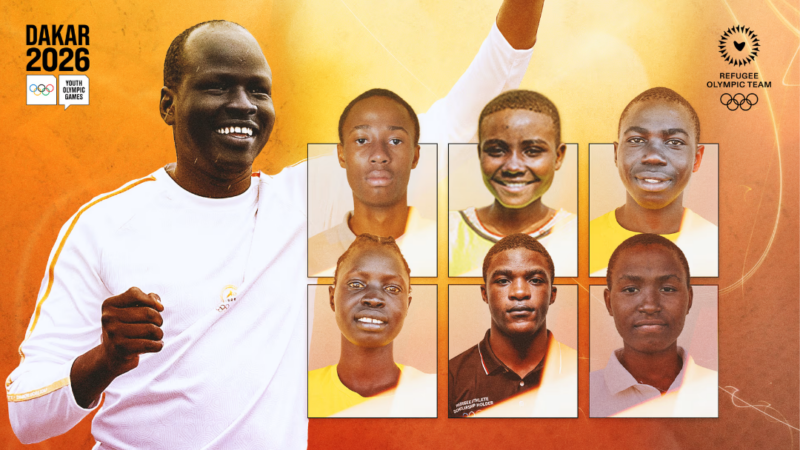 JOJ Dakar 2026 : six jeunes réfugiés forment la première équipe olympique de réfugiés de ces Jeux