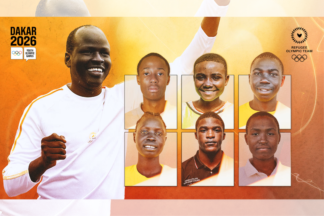 JOJ Dakar 2026 : six jeunes réfugiés forment la première équipe olympique de réfugiés de ces Jeux