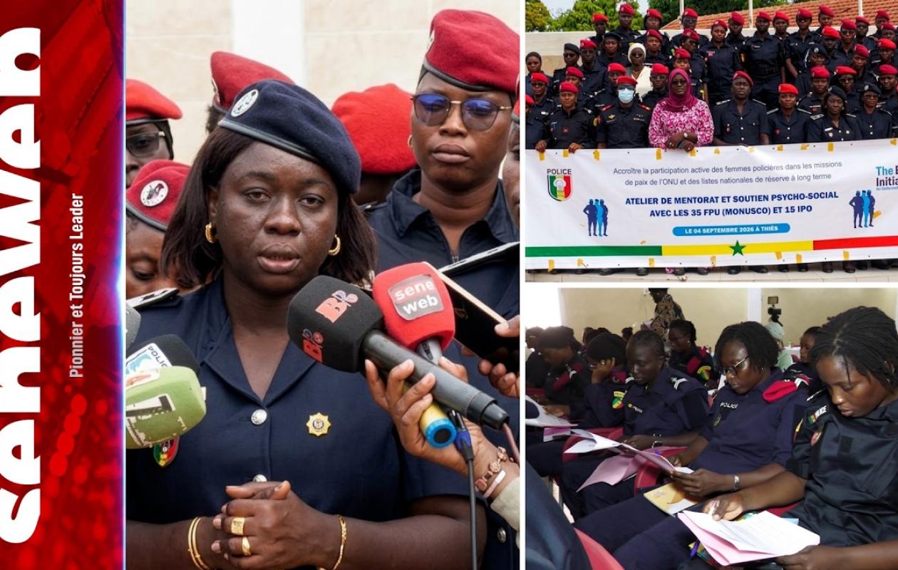 Projet Elsie : la Police nationale prépare 50 femmes policières aux missions de paix