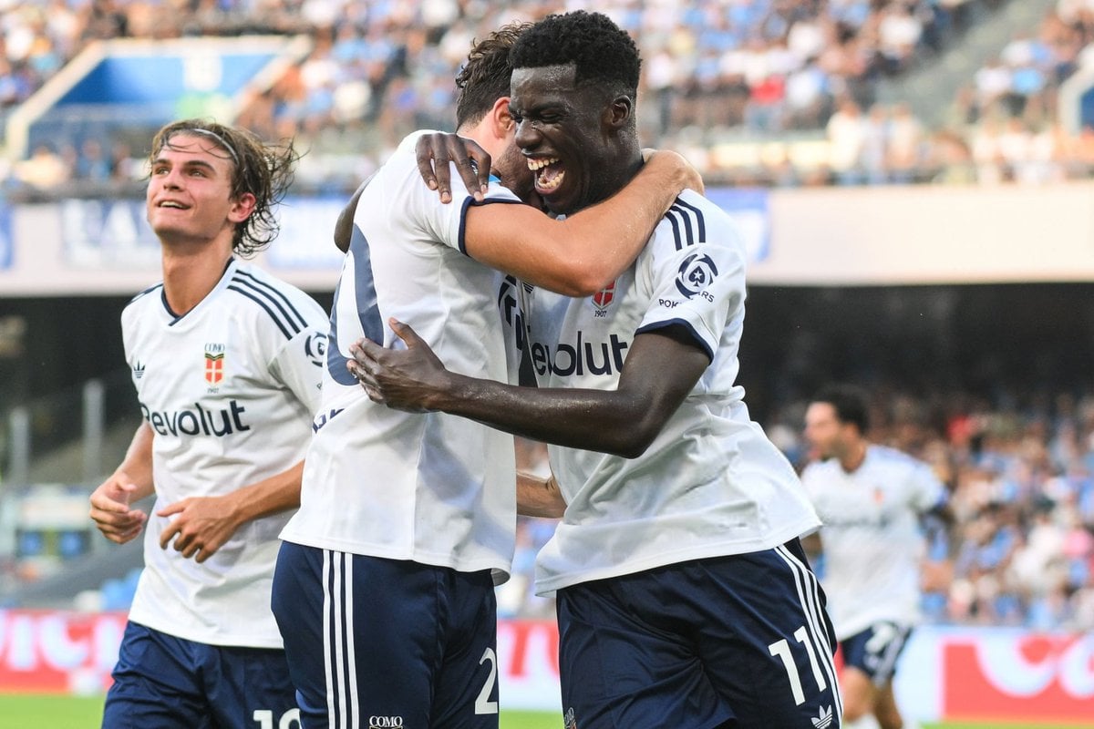 Assane Diao buteur, Como s’impose 4-1 au Genoa avant la Ligue des Champions