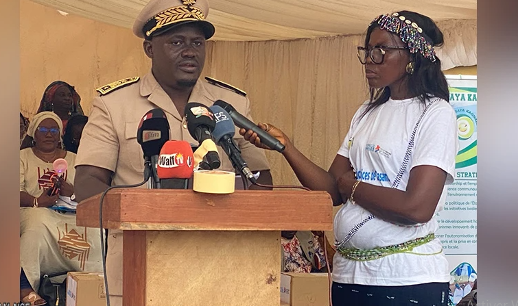 Nyassia : Moussa Aly Bâ salue le retour des déplacés et l’appui d’ONU Femmes