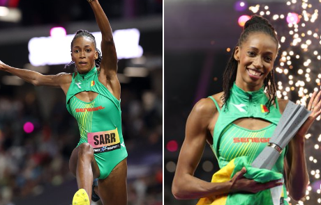 Saly Sarr signe un doublé Bruxelles-Budapest avec un bond à 15,06 m